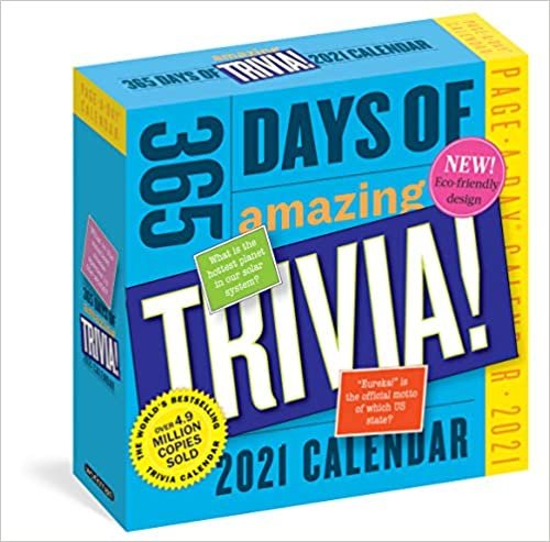 ダウンロード  365 Days of Amazing Trivia! 2021 Calendar 本