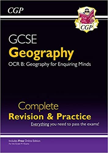 New Grade 9-1 GCSE Geography OCR B Complete Revision & Practice (with Online Edition) (CGP GCSE Geography 9-1 Revision) indir
