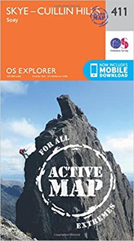 ダウンロード  Skye - Cuillin Hills - Soay (OS Explorer Active Map) 本