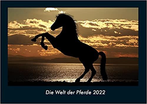 Die Welt der Pferde 2022 Fotokalender DIN A4: Monatskalender mit Bild-Motiven von Haustieren, Bauernhof, wilden Tieren und Raubtieren