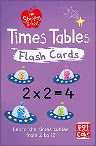 I'm Starting School: Times Tables Flash Cards : Essential flash cards for times tables from 1 to 12 indir