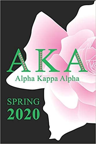 تحميل Aka Alpha Kappa Alpha Spring 2020: Skee Wee Sorority - Blank, Lined 6x9 inch 110 Pages Journal Notebook for Note-taking and Journaling - Pretty Girl Notebook