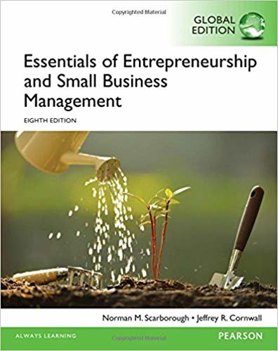 Essentials of Entrepreneurship and Small Business Management indir