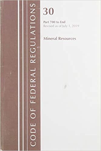 indir Code of Federal Regulations, Title 30 Mineral Resources 700-End, Revised as of July 1, 2019
