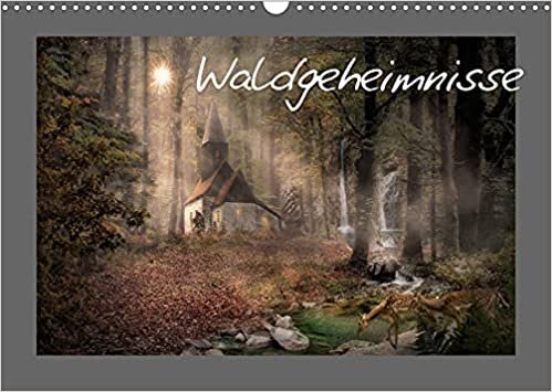 Waldgeheimnisse (Wandkalender 2022 DIN A3 quer): Digitalkunst, die verzaubert! (Monatskalender, 14 Seiten )