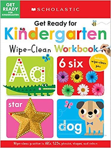 Get Ready for Kindergarten: Scholastic Early Learners (Wipe Clean Workbook)