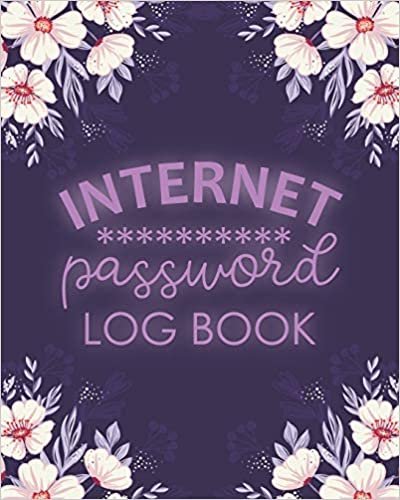 تحميل Internet Password Logbook: Purple Personal Username Password Email Log In Information Keeper Home Use Gift Big (8x10)