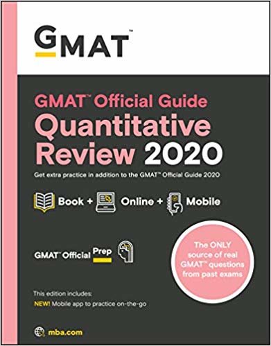 تحميل GMAT Official Guide 2020 Quantitative Review: Book + Online Question Bank