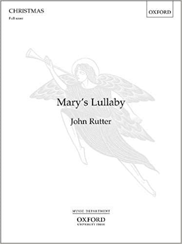 Rutter, J: Mary's Lullaby: Full Score indir