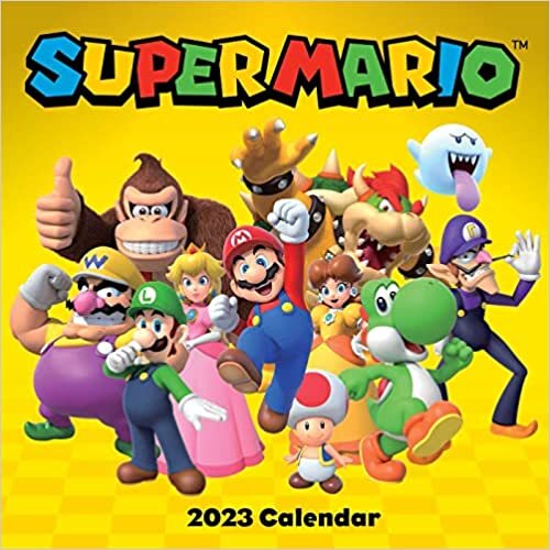 ダウンロード  Super Mario 2023 Wall Calendar 本