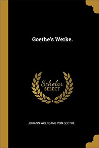 اقرأ Goethe's Werke. الكتاب الاليكتروني 