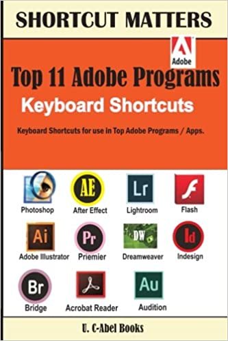 Top 11 Adobe Programs Keyboard Shortcuts.: Volume 25 (Shortcut Matters) indir