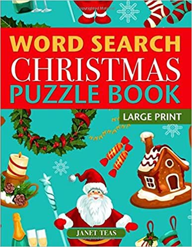 Christmas Word Search Puzzle Book (Large Print): Holiday Fun for Adults and Kids
