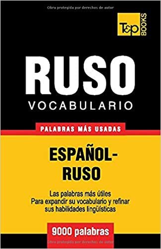 indir Vocabulario español-ruso - 9000 palabras más usadas (T&amp;P Books)
