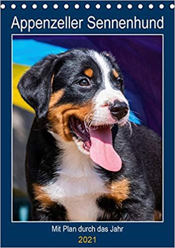 ダウンロード  Appenzeller Sennenhund - Mit Plan durch das Jahr (Tischkalender 2021 DIN A5 hoch): Der Appenzeller Sennenhund in wunderschoenen Bildern vorgestellt (Planer, 14 Seiten ) 本