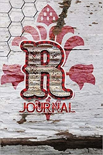 indir R Journal: Letter R Initial Monogram Lined Notebook