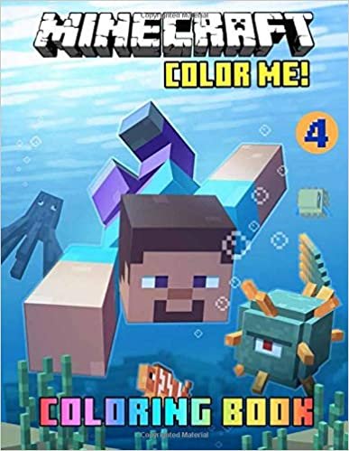 ダウンロード  Color Me! Minecraft Coloring Book: Cute Video Game Characters For Kids, Beautiful Drawing Images 本