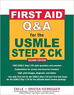  بدون تسجيل ليقرأ First Aid Q&A for the USMLE Step 2 CK, Second Edition
