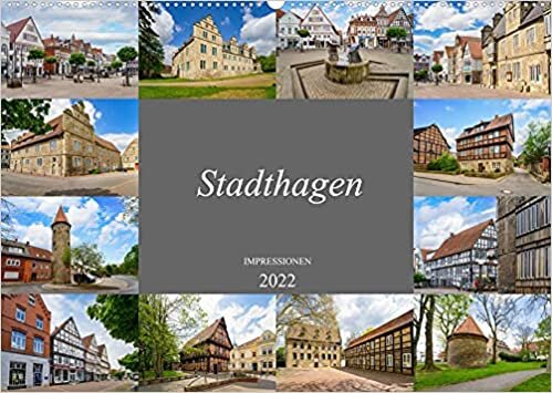 ダウンロード  Stadthagen Impressionen (Wandkalender 2022 DIN A2 quer): Eine Fotowanderung durch Stadthagen (Monatskalender, 14 Seiten ) 本