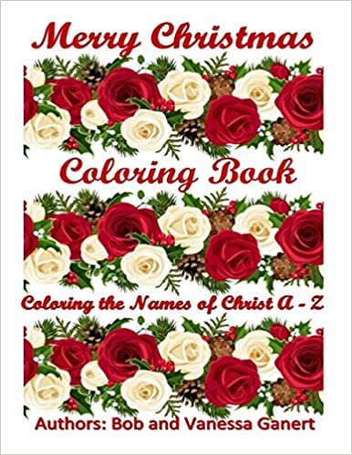 indir Merry Christmas Coloring Book: Coloring the Names of Christ A - Z