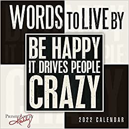 Words to Live by 2022 Calendar