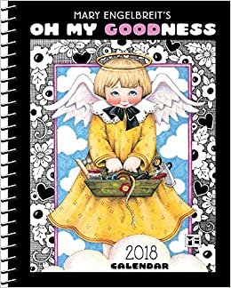 ダウンロード  Mary Engelbreit 2018 Weekly Planner Calendar: Oh My Goodness 本