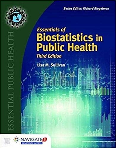 Lisa M. Sullivan Essentials Of Biostatistics In Public Health (Essential Public Health) ,Ed. :3 تكوين تحميل مجانا Lisa M. Sullivan تكوين
