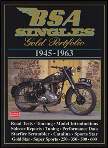 B.S.A. Singles Gold Portfolio 1945-1963 indir