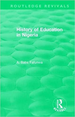 اقرأ History of Education in Nigeria الكتاب الاليكتروني 
