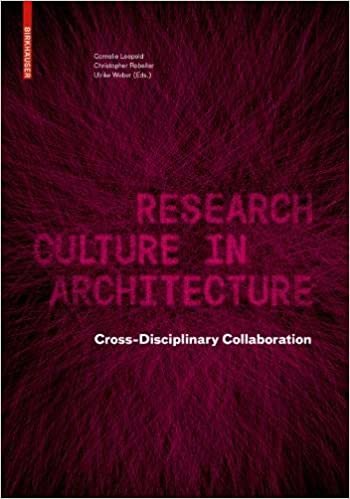 تحميل Research Culture in Architecture: Cross-Disciplinary Collaboration