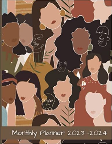 Diverse Women 2023 - 2024 Planner Notebook Journal by OLashay: 2023 -2024 Calendar Notebook ダウンロード
