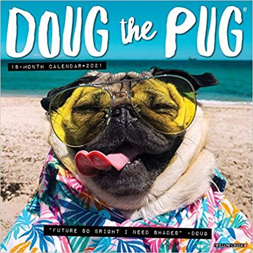 اقرأ Doug the Pug 2021 Wall Calendar (Dog Breed Calendar) الكتاب الاليكتروني 