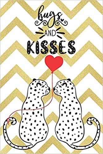 تحميل Hugs And Kisses: Valentine Day Notebook for Leopard Lovers - Gift for Loved One - Friend Co-Worker - Kids