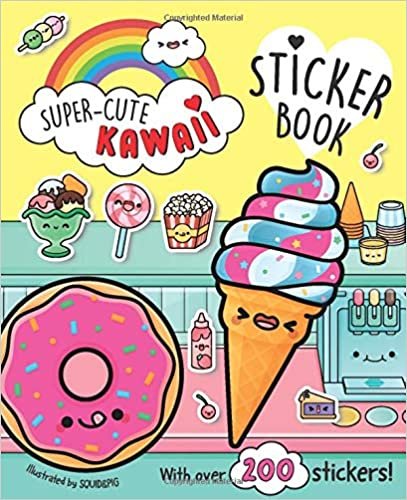 Super-Cute Kawaii Sticker Book indir