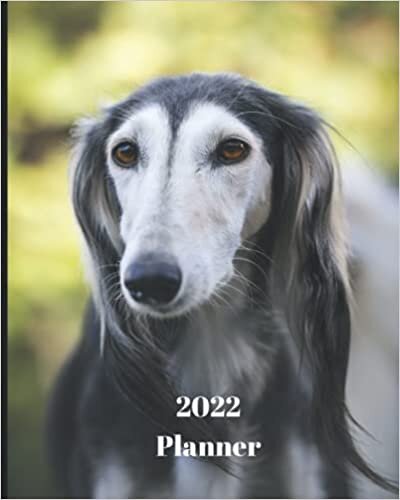 2022 Planner: Greyhound Dog -12 Month Planner January 2022 to December 2022 Monthly Calendar with U.S./UK/ Canadian/Christian/Jewish/Muslim Holidays– ... in Review/Notes 8 x 10 in.- Dog Breed Pets indir