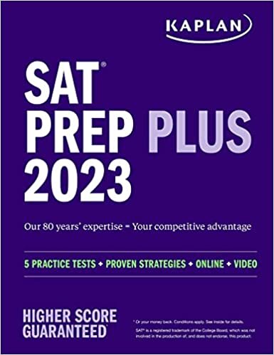 اقرأ SAT Prep Plus 2023: 5 Practice Tests + Proven Strategies + Online + Video الكتاب الاليكتروني 