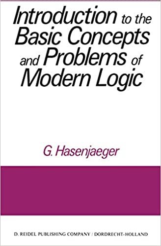 تحميل Introduction to the Basic Concepts and Problems of Modern Logic