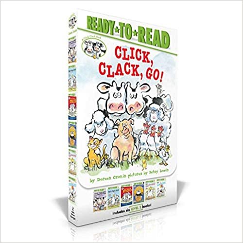 ダウンロード  Click, Clack, Go!: Click, Clack, Moo; Giggle, Giggle, Quack; Dooby Dooby Moo; Click, Clack, Boo!; Click, Clack, Peep!; Click, Clack, Surprise! (A Click Clack Book) 本