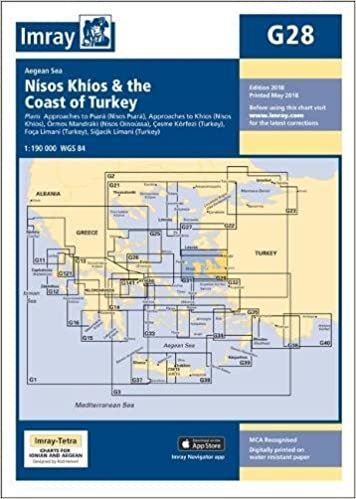 Imray Chart G28: Nisos Khios & the Coast of Turkey (G Series, Band 28) indir