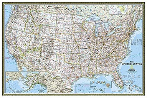  بدون تسجيل ليقرأ National Geographic: United States Classic Wall Map - Laminated (Poster Size: 36 x 24 inches) (National Geographic Reference Map)