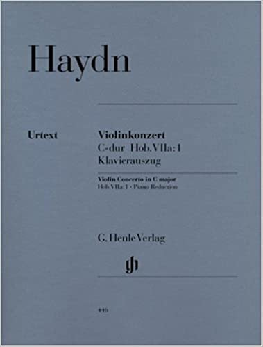 Konzert C-Dur Hob 7a/1 Vl Orch. Violine, Klavier indir