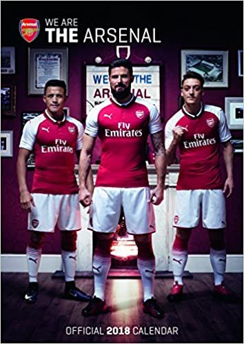 Arsenal Official 2018 Calendar A3 Poster Format (Calendar 2018) ダウンロード