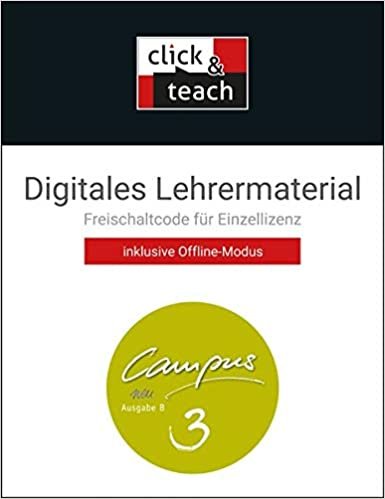 Campus B - neu 3 click & teach Box: Digitales Lehrermaterial (Karte mit Freischaltcode) indir