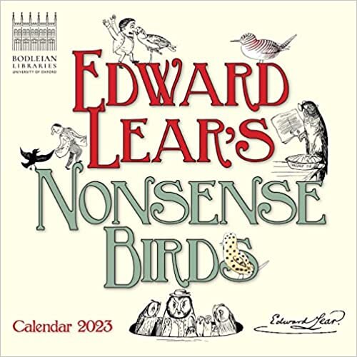 ダウンロード  Bodleian Libraries: Edward Lear's Birds Mini Wall Calendar 2023 (Art Calendar) 本
