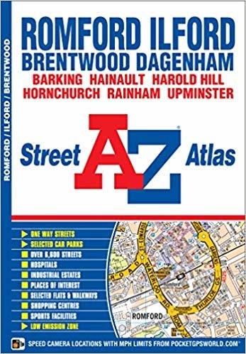 Romford & Ilford Street Atlas (A-Z Street Atlas) indir