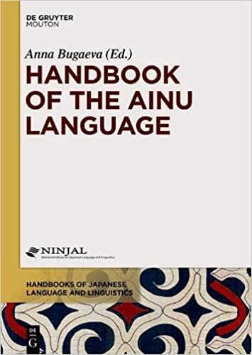 ダウンロード  Handbook of the Ainu Language (Handbooks of Japanese Language and Linguistics, 12) 本