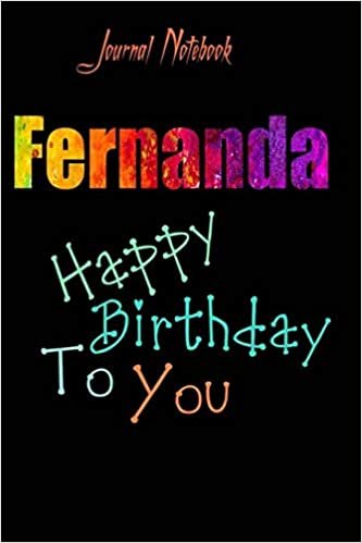 اقرأ Fernanda: Happy Birthday To you Sheet 9x6 Inches 120 Pages with bleed - A Great Happybirthday Gift الكتاب الاليكتروني 