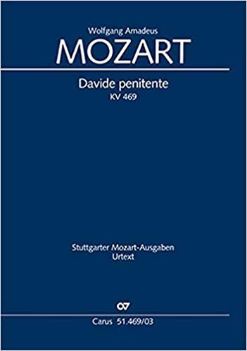 Davide penitente (Klavierauszug): Kantate KV 469, 1785 indir