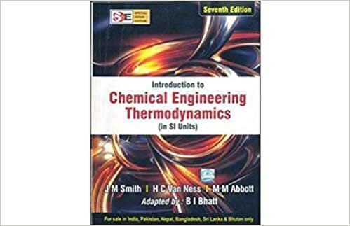  بدون تسجيل ليقرأ Introduction to Chemical Engineering Thermodynamics