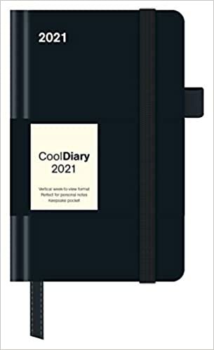 Black/Black 2021 - Diary - Buchkalender - Taschenkalender - 9x14: Cool Diary indir
